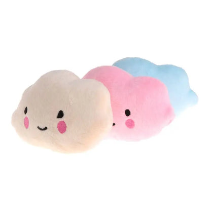 Pet Toy Plush Cloud Star Shaped Soft Squeaky Sound Dog Chew Puppy Kids Retailsale