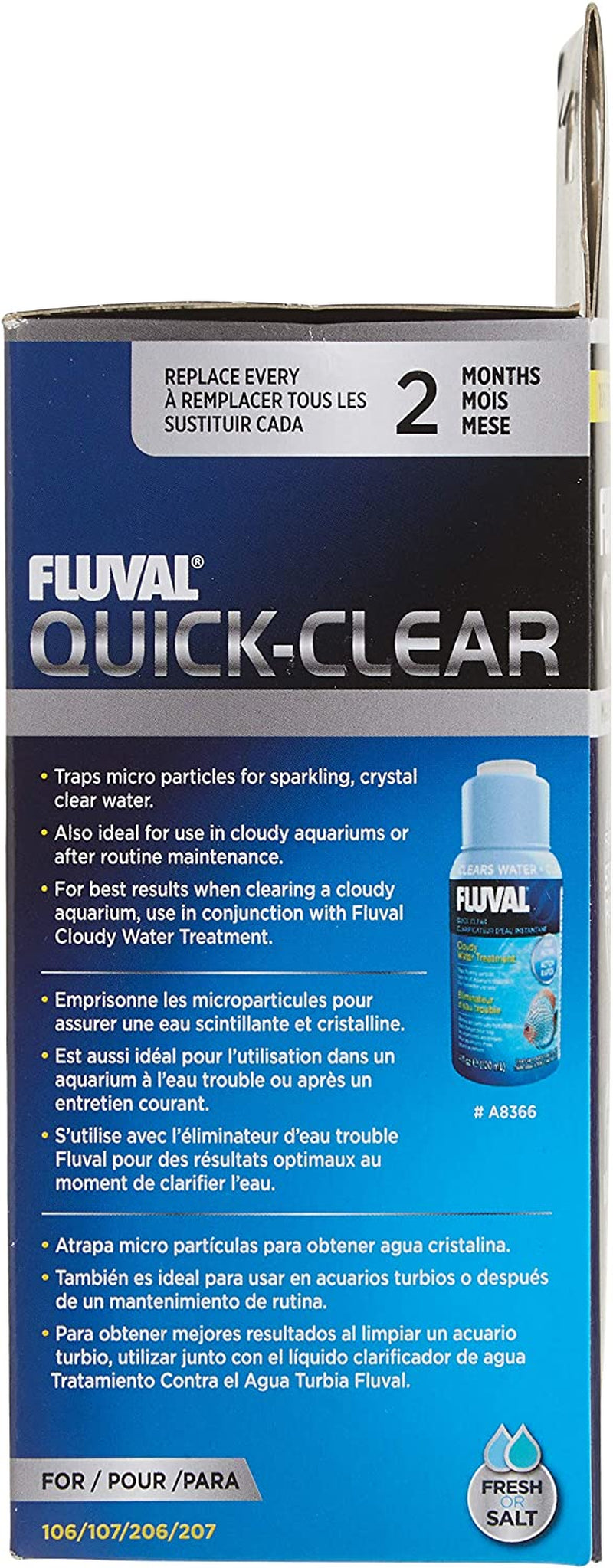 Quick-Clear Water Polishing Pads, Mechanical Filter Media for Aquariums, 3-Pack, A242 | Mechanical Filter Media for Aquariums