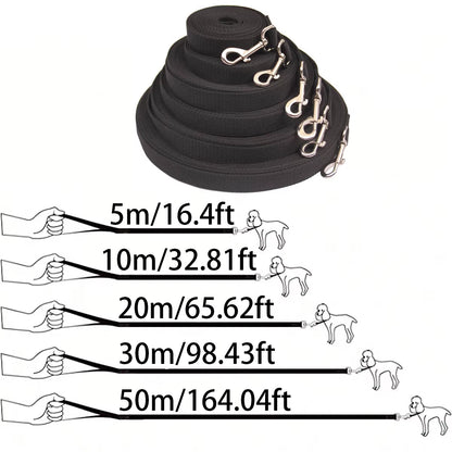 Pet Dog Training Leash Walking Belt Long Lanyard Dog Walking Protection Rope Suitable for Small and Large Dogs 1.5/3/5/6M Leash