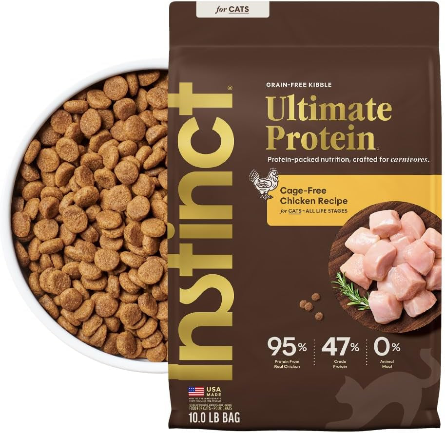 Ultimate Protein Grain Free Cage Free Chicken Recipe Natural Dry Cat Food, 10 Lb. Bag