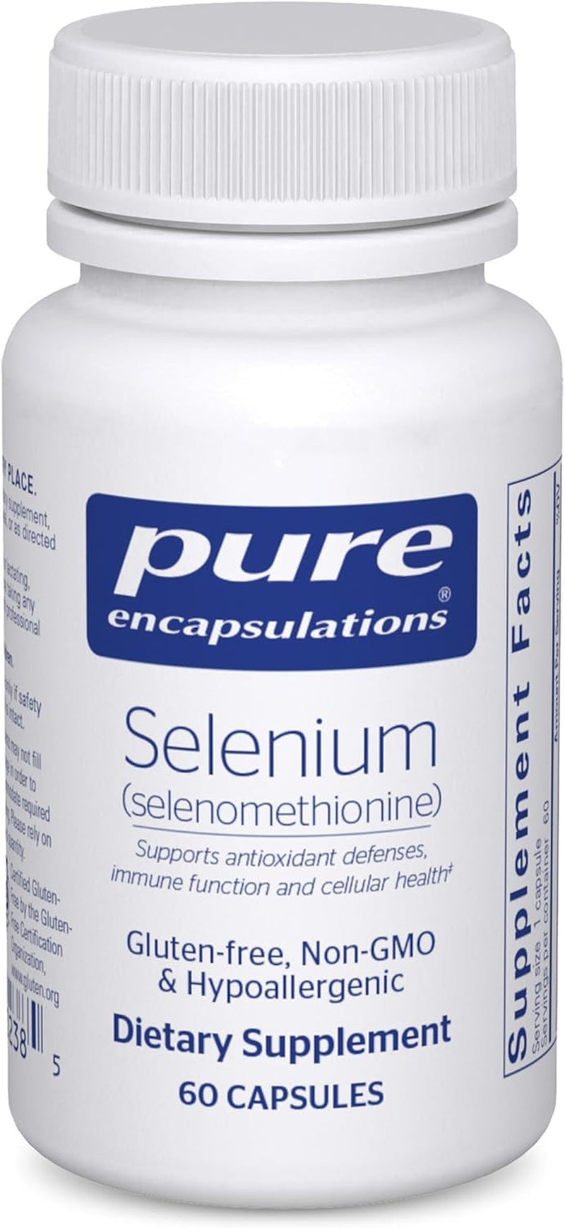 Selenium, 200 Mcg | for Healthy Cellular Function, Immune System and Antioxidant Defenses*, Mineral Supplement, Vegan and Gluten-Free