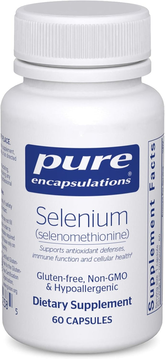 Selenium, 200 Mcg | for Healthy Cellular Function, Immune System and Antioxidant Defenses*, Mineral Supplement, Vegan and Gluten-Free