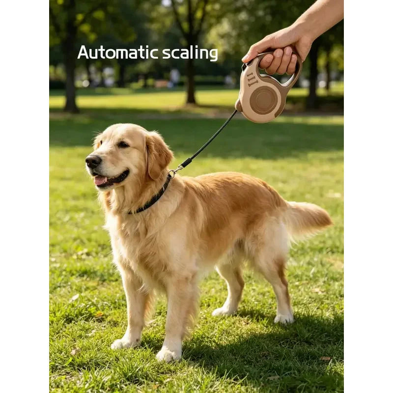 Automatic Retractable Pet Leash, Durable Walking Rope Chain for Dogs Cats, Portable Outdoor Dog Walking Strap