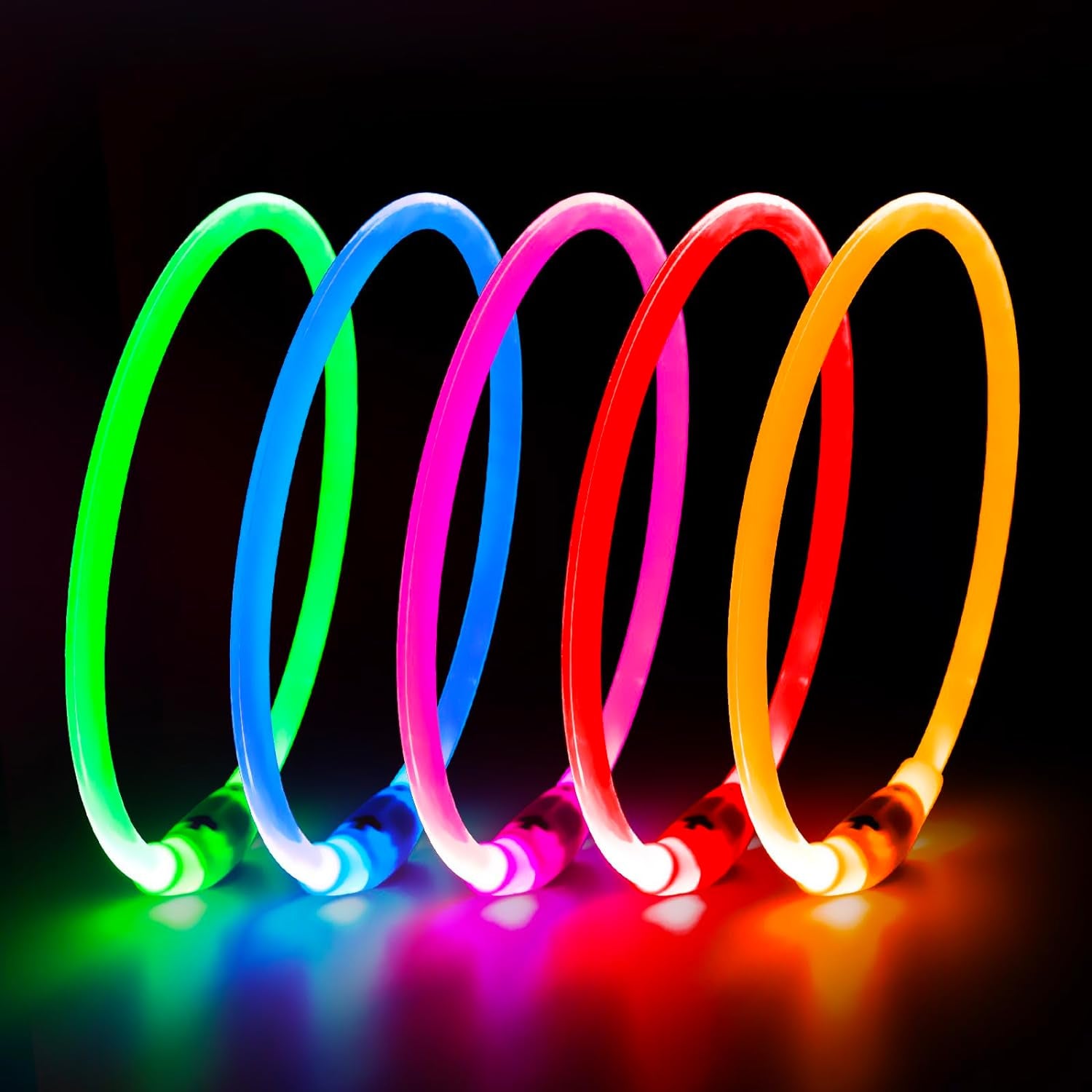 PawHeaven™ USB Rechargeable LED Dog Collar