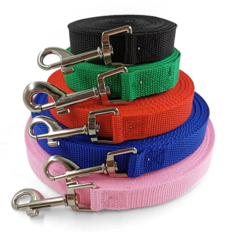Pet Dog Training Leash Walking Belt Long Lanyard Dog Walking Protection Rope Suitable for Small and Large Dogs 1.5/3/5/6M Leash