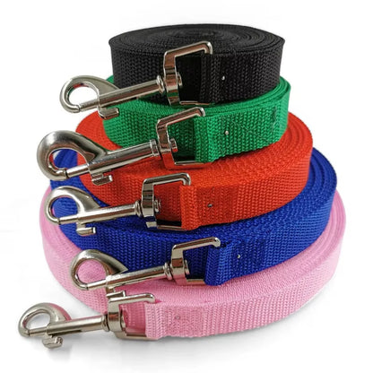 Pet Dog Training Leash Walking Belt Long Lanyard Dog Walking Protection Rope Suitable for Small and Large Dogs 1.5/3/5/6M Leash