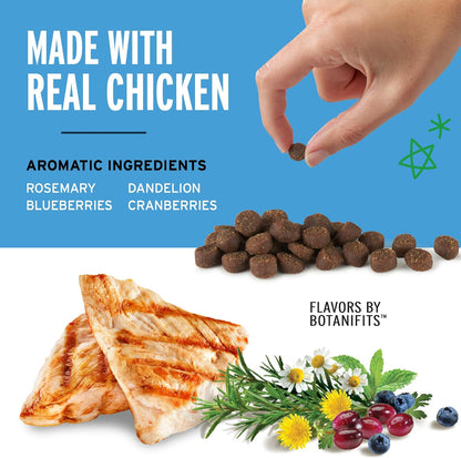 10 Oz. Pouch Training Reward Mini Soft & Chewy, Chicken Flavor, with 500 Treats per Bag, the Choice of Top Trainers | High-Value Reward for Positive Reinforcement, Botanifits Botanical Blend, Only 1.5 Calories per Treat, No BHA or BHT