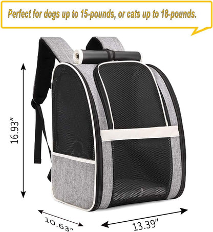 Innovative Traveler Bubble Backpack Pet Carriers for Cats and Dogs