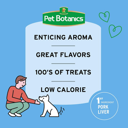 10 Oz. Pouch Training Reward Mini Soft & Chewy, Chicken Flavor, with 500 Treats per Bag, the Choice of Top Trainers | High-Value Reward for Positive Reinforcement, Botanifits Botanical Blend, Only 1.5 Calories per Treat, No BHA or BHT