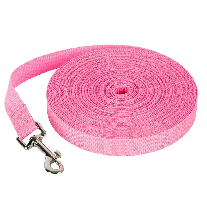 Pet Dog Training Leash Walking Belt Long Lanyard Dog Walking Protection Rope Suitable for Small and Large Dogs 1.5/3/5/6M Leash